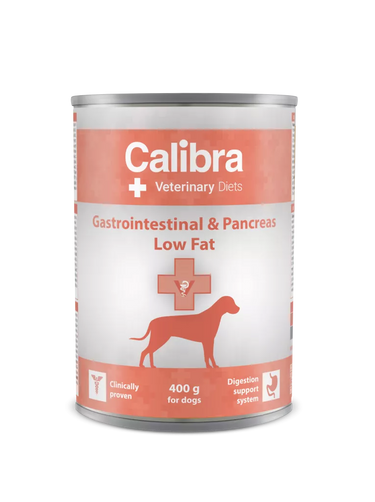 Calibra VD Dog can Gastrointestinal Low Fat 400g